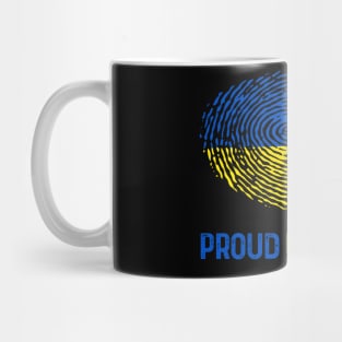 Ukraine Flag Proud Ukrainian Mug